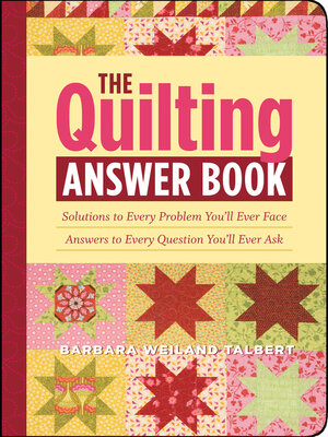 cover image of The Quilting Answer Book